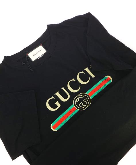 gucci 1980 vintage t shirt|gucci oversized t shirt.